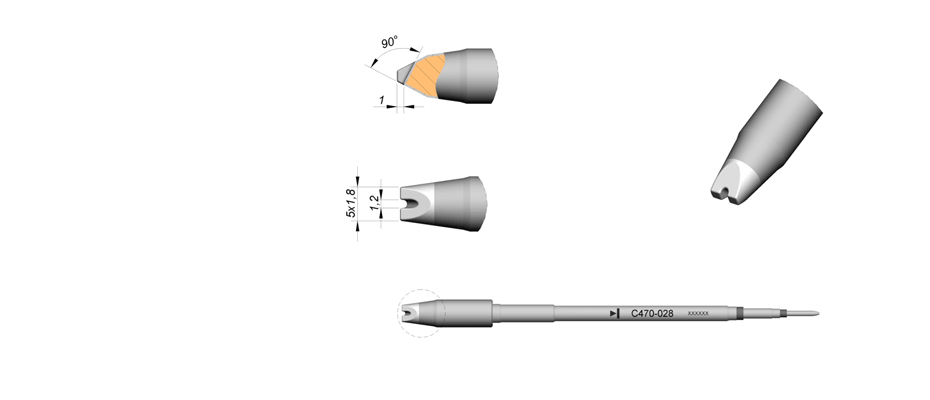 C470028 - Cartridge for T470 Comfort handpiece